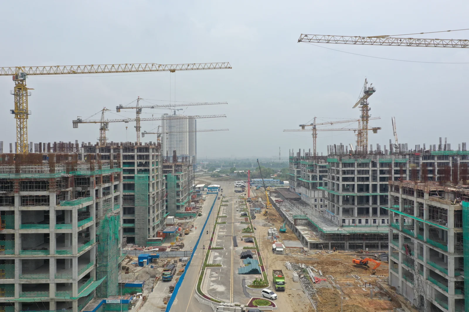 Construction work in progress