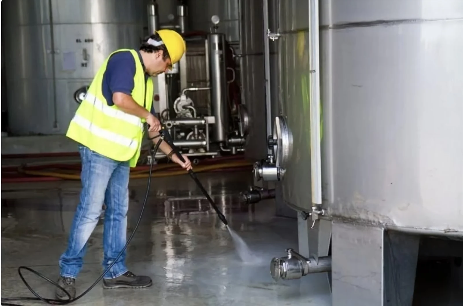 Industrial cleaning